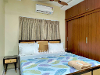 Bedroom three of TS No 17/1 TrustedStay Service Apartment in Banjara Hills Hyderabad